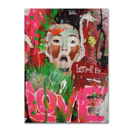 Sr.LaSso 'Let Me Be Love' Canvas Art,24x32